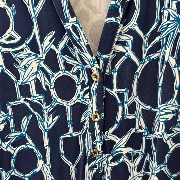 Lilly Pulitzer Blue and White Dress - Picture 7 of 7